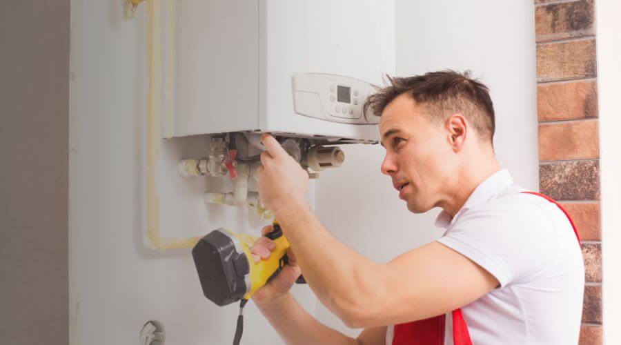 Local annual plumbing maintenance in Jones, MI